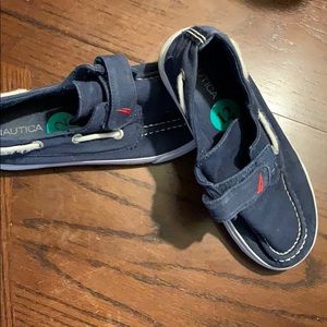 Kids Nautical “boat shoe” slip on sneakers